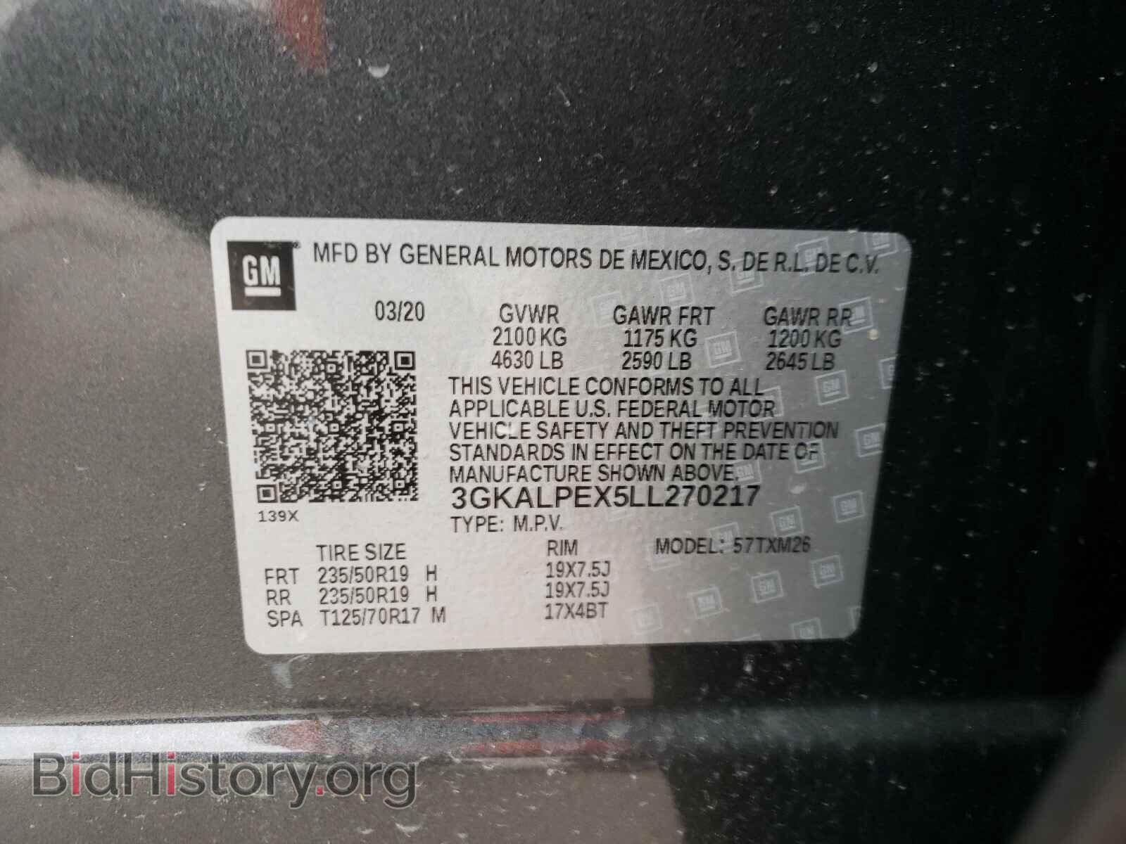 2020 GMC TERRAIN - VIN: 3GKALPEX5LL270217 - Фото 10