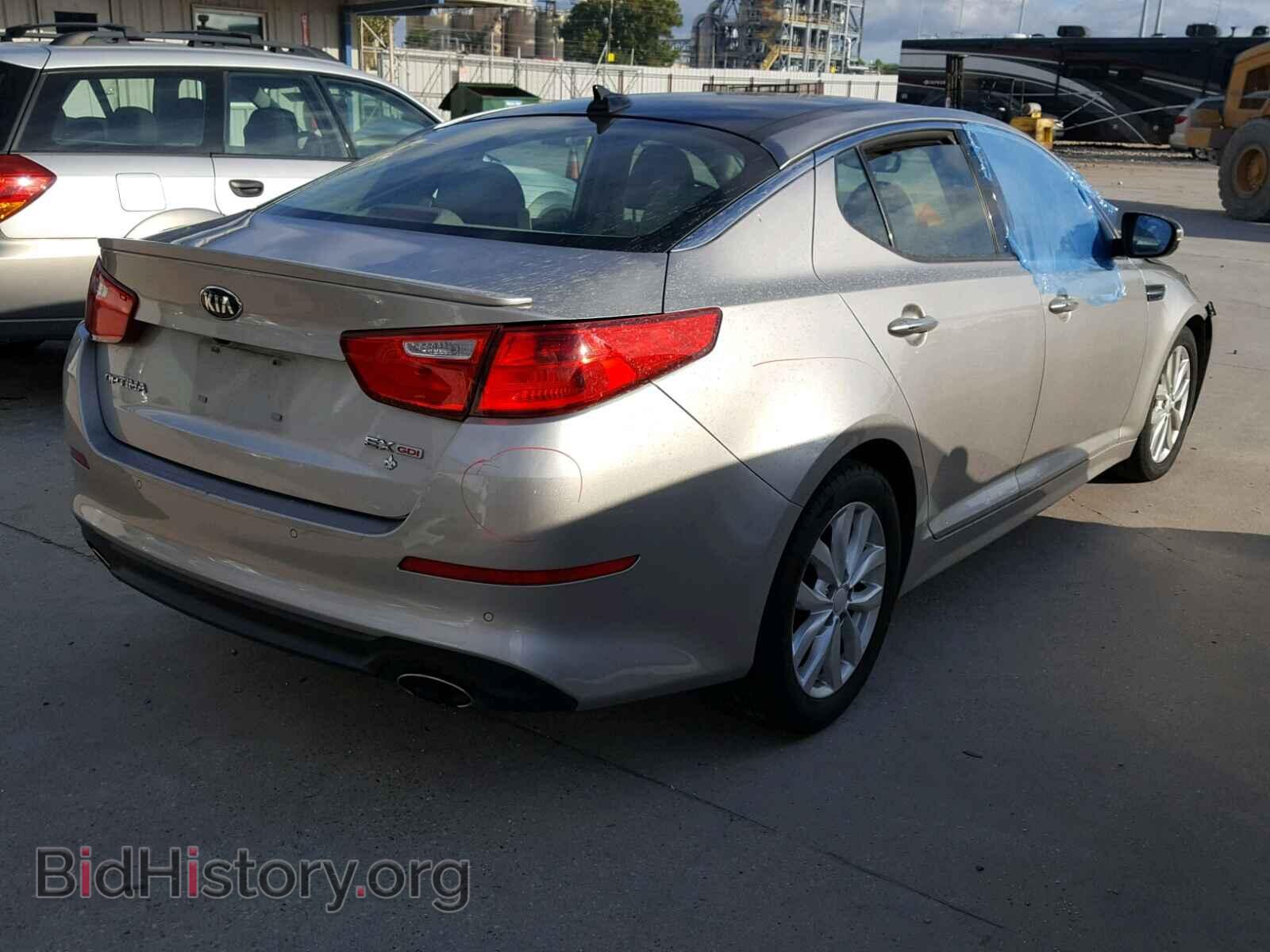 2015 KIA OPTIMA - VIN: 5XXGN4A70FG419248 - Фото 4