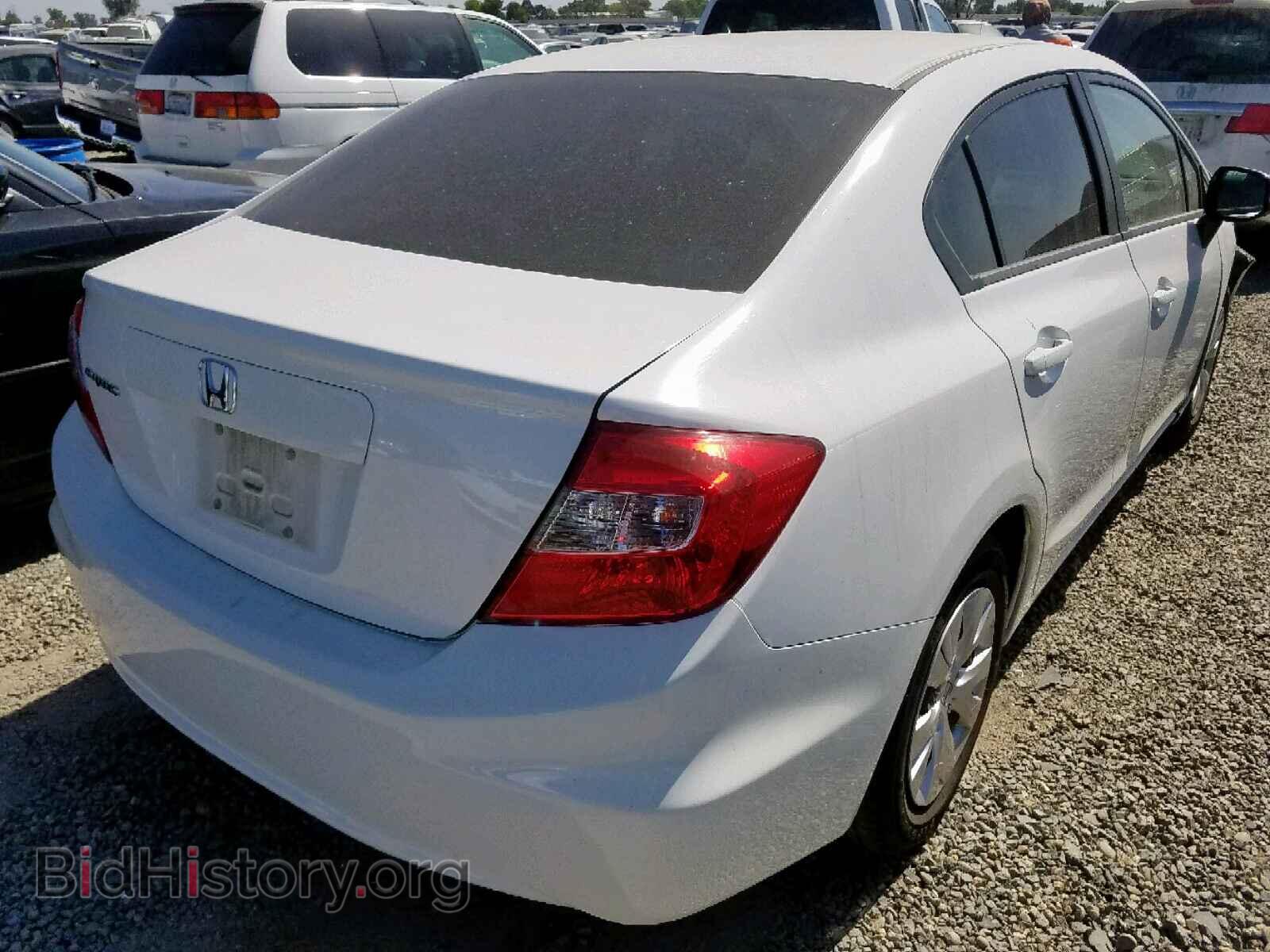 2012 HONDA CIVIC LX - VIN: 19XFB2F55CE369984 - Фото 4