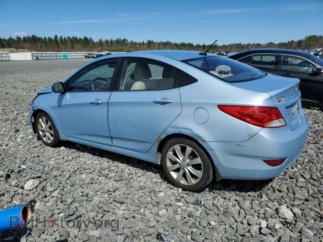 2012 HYUNDAI ACCENT - VIN: KMHCU4AE2CU235611 - Фото 2