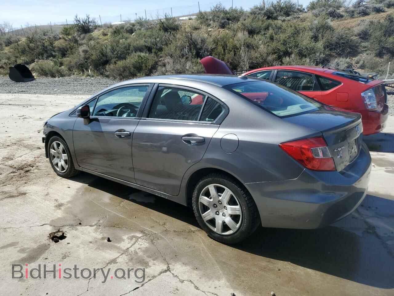 2012 HONDA CIVIC - VIN: 2HGFB2F96CH581737 - Photo 2