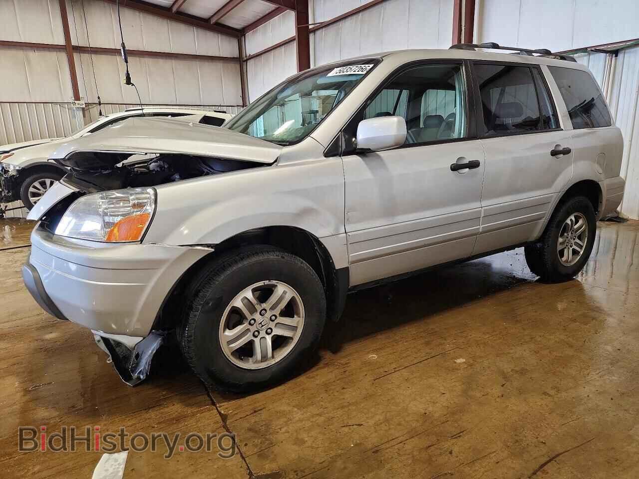 Photo 5FNYF185X5B044135 - HONDA PILOT 2005