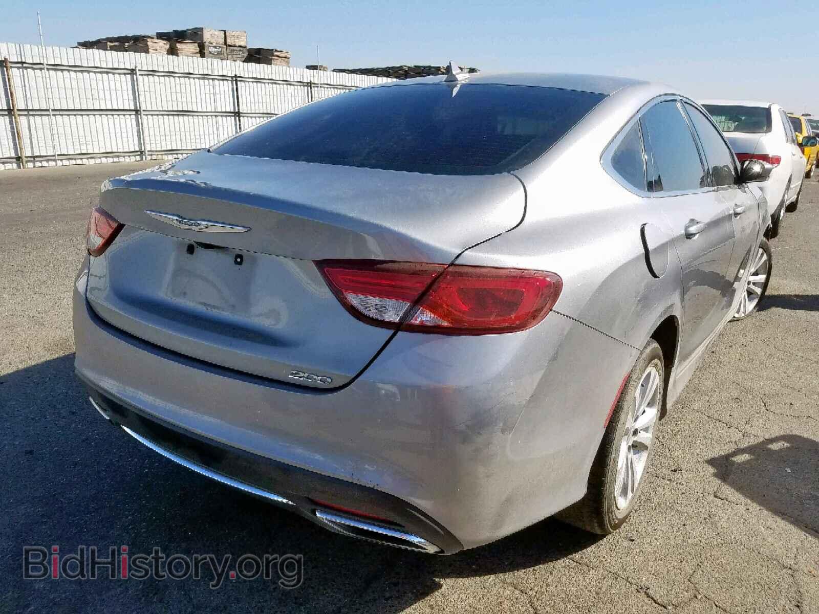 2016 CHRYSLER 200 - VIN: 1C3CCCAGXGN155643 - Photo 4
