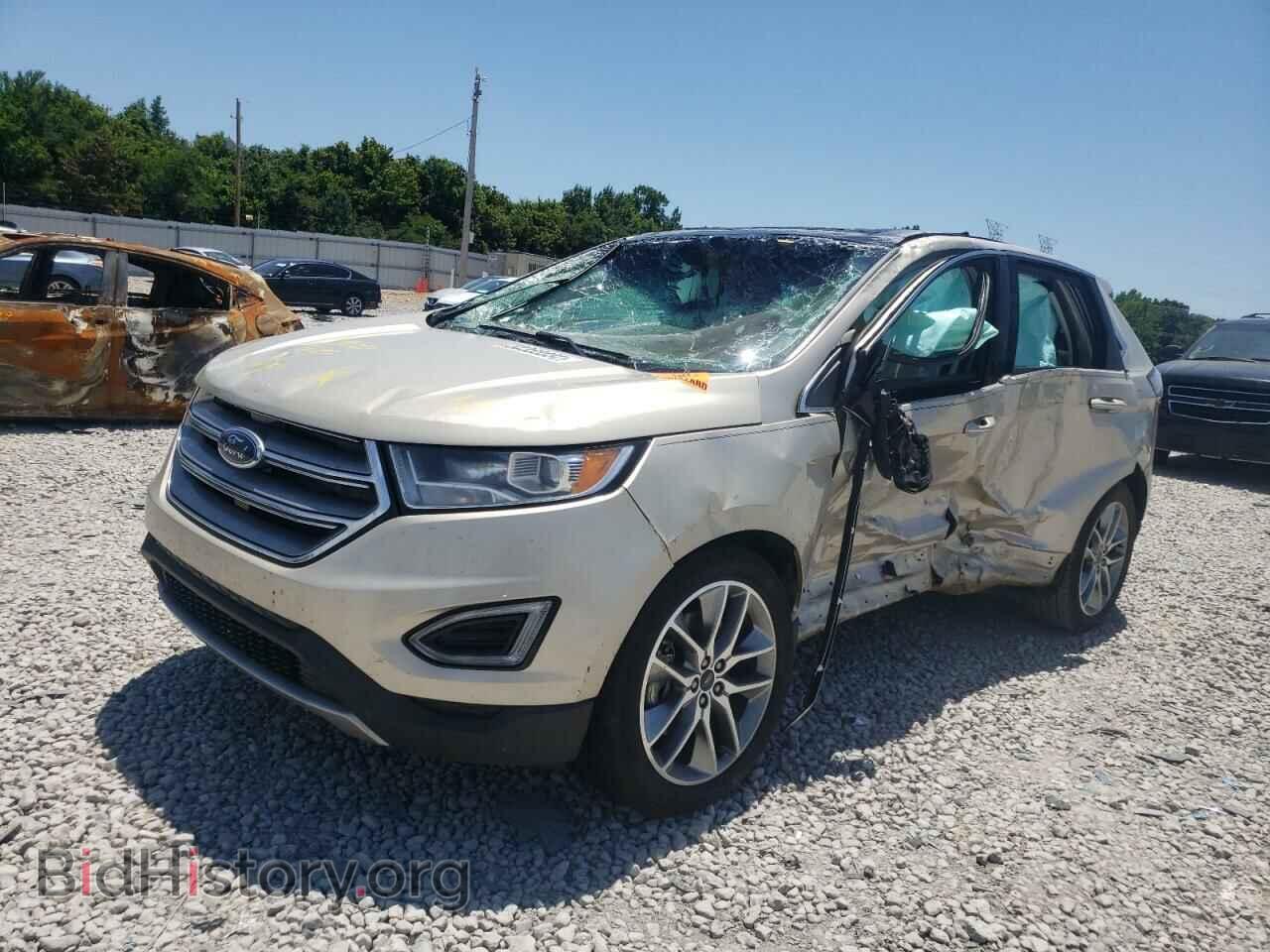 2017 FORD EDGE - VIN: 2FMPK3K82HBC59334 - Фото 2