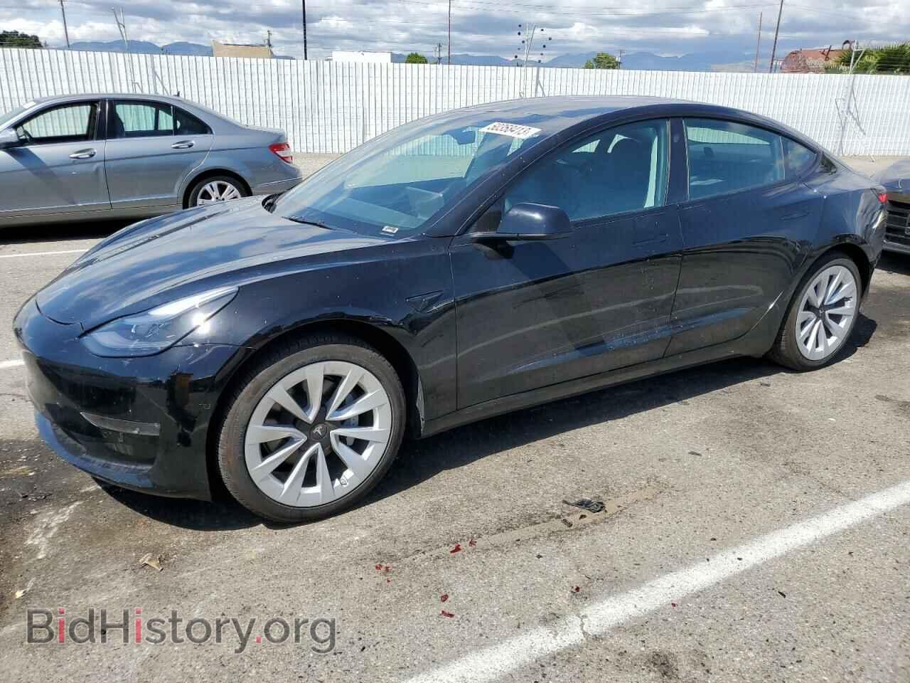 Фотография 5YJ3E1EB9NF114540 - TESLA MODEL 3 2022