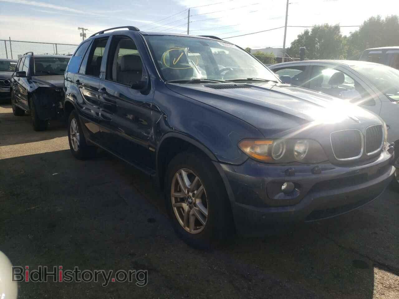 Фотография 5UXFA13546LY45489 - BMW X5 2006