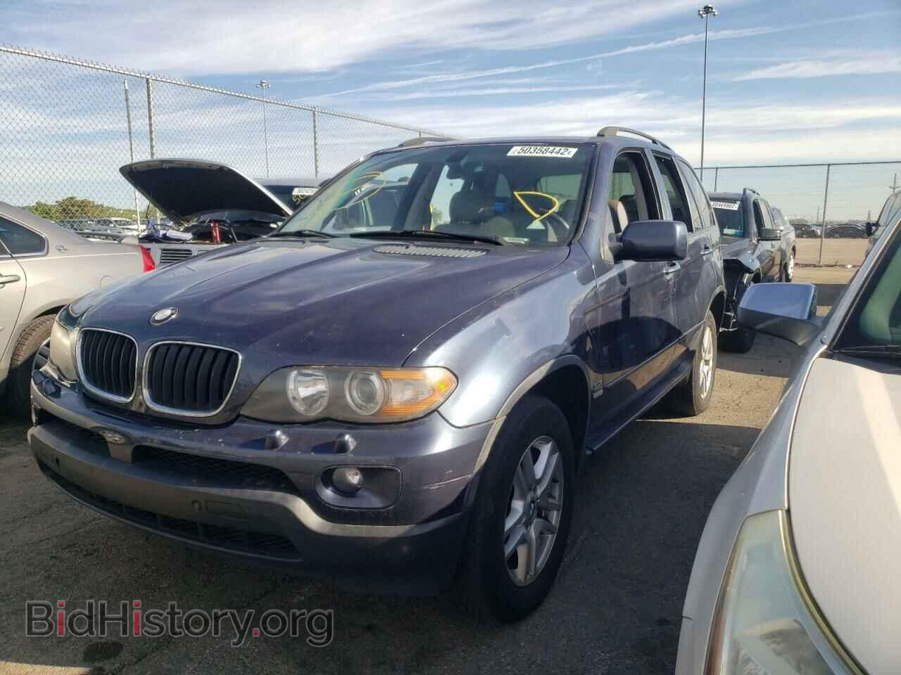 2006 BMW X5 - VIN: 5UXFA13546LY45489 - Фото 2