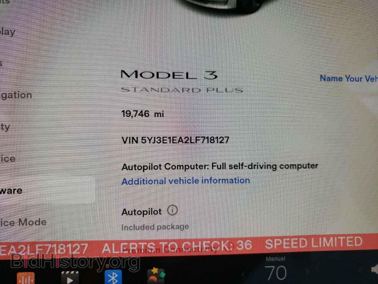 2020 TESLA MODEL 3 - VIN: 5YJ3E1EA2LF718127 - Photo 8