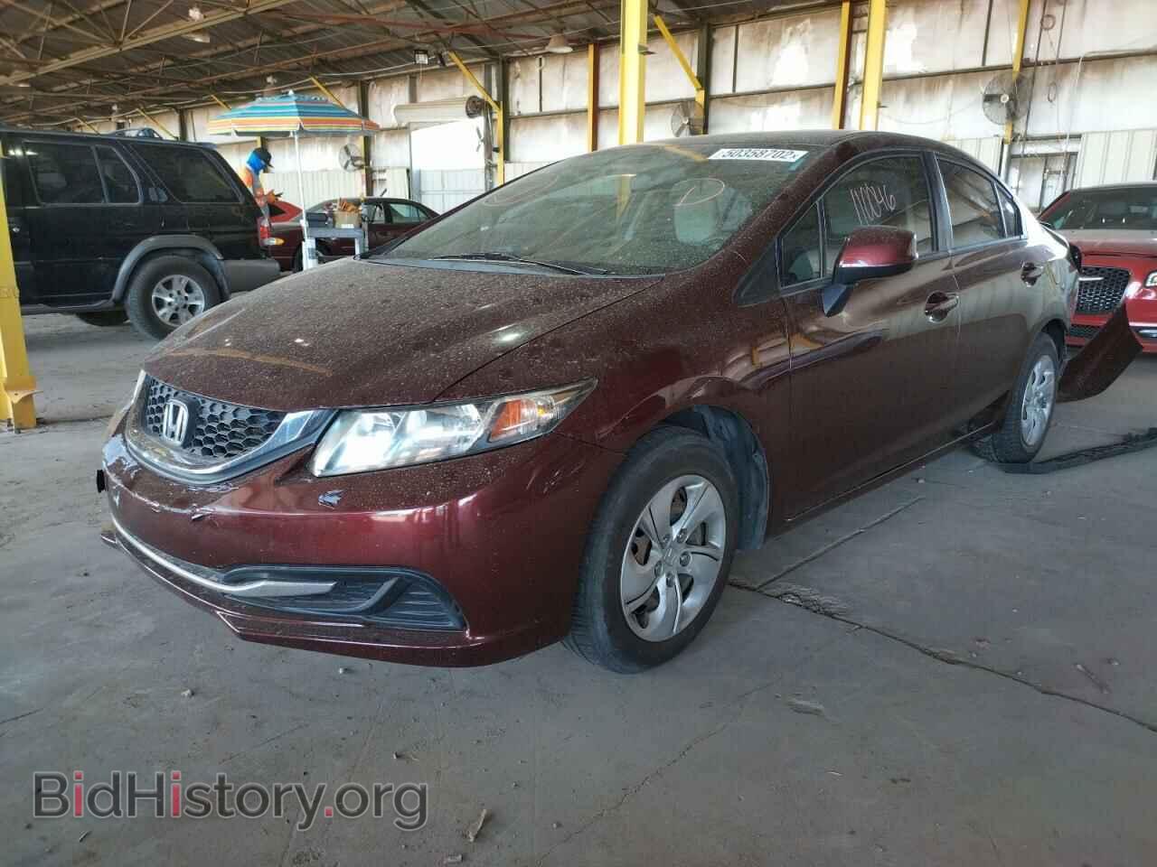 2013 HONDA CIVIC - VIN: 19XFB2F56DE268969 - Фото 2