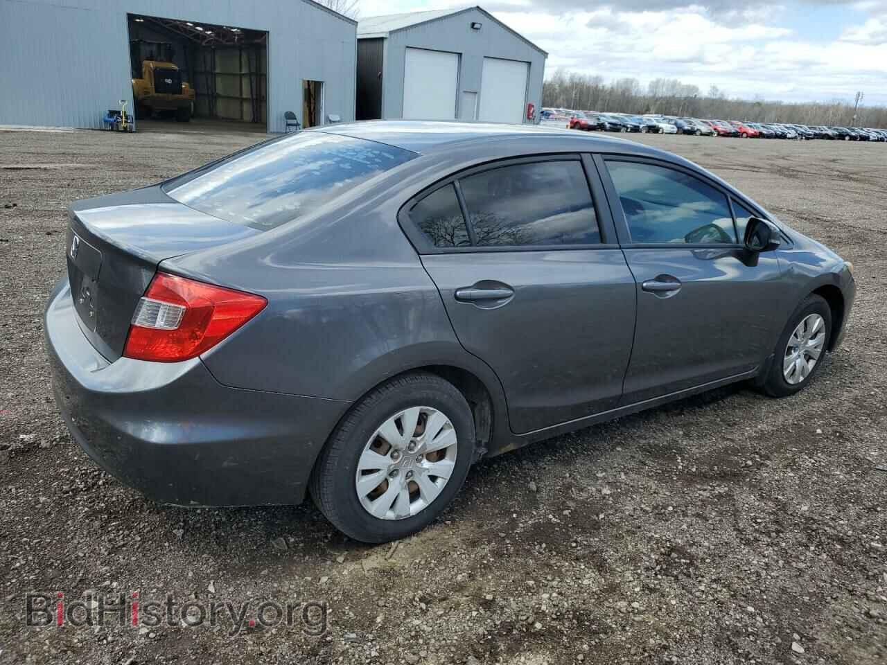 2012 HONDA CIVIC - VIN: 2HGFB2F44CH057796 - Photo 3
