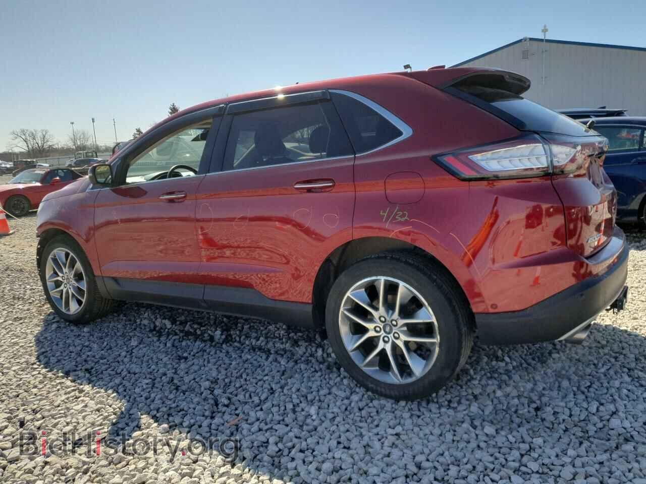 2016 FORD EDGE - VIN: 2FMPK4K84GBB10752 - Фото 2