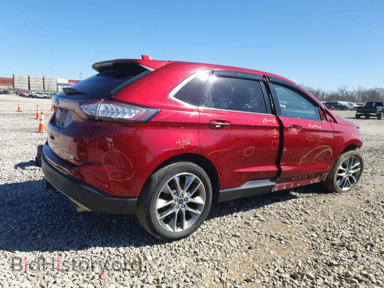 2016 FORD EDGE - VIN: 2FMPK4K84GBB10752 - Фото 3