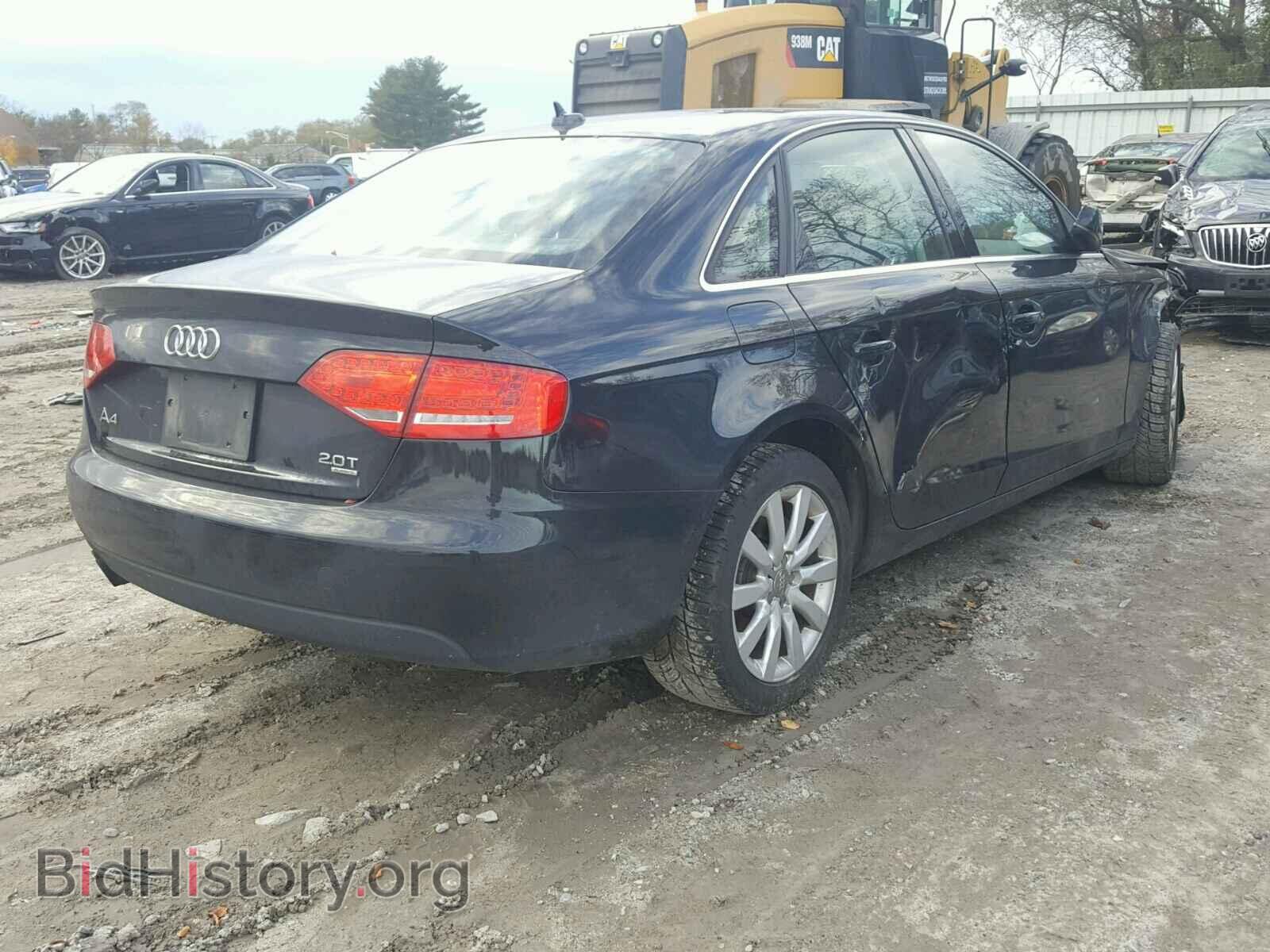 2012 AUDI A4 - VIN: WAUBFAFL5CN013507 - Фото 4