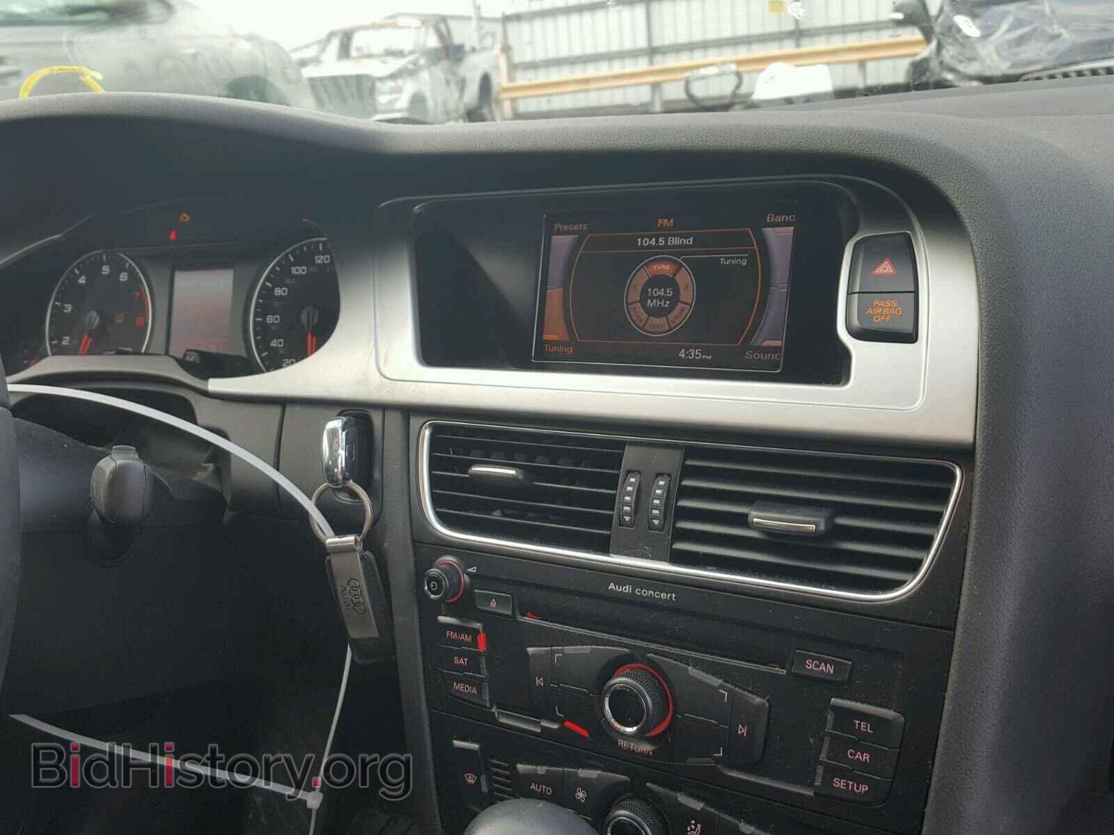 2012 AUDI A4 - VIN: WAUBFAFL5CN013507 - Фото 9