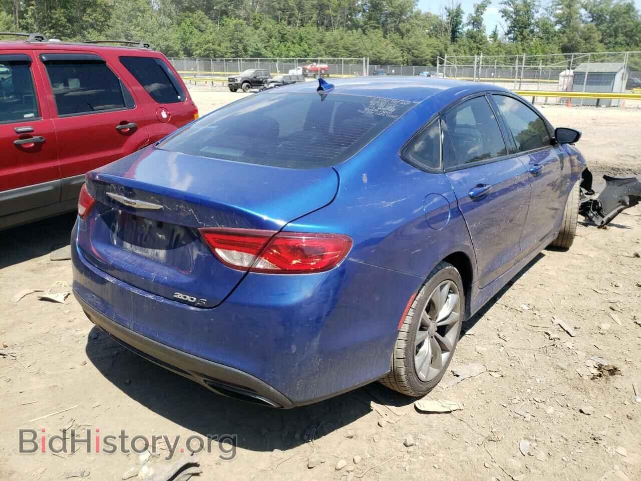 2015 CHRYSLER 200 - VIN: 1C3CCCBG4FN604635 - Фото 4
