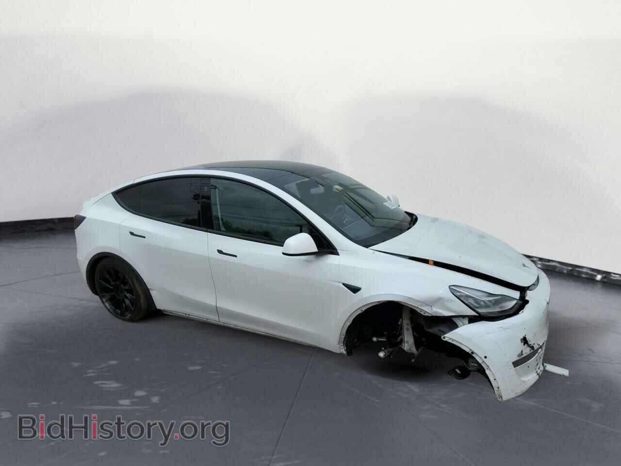 2022 TESLA MODEL Y - VIN: 7SAYGDEE7NF385868 - Фото 4