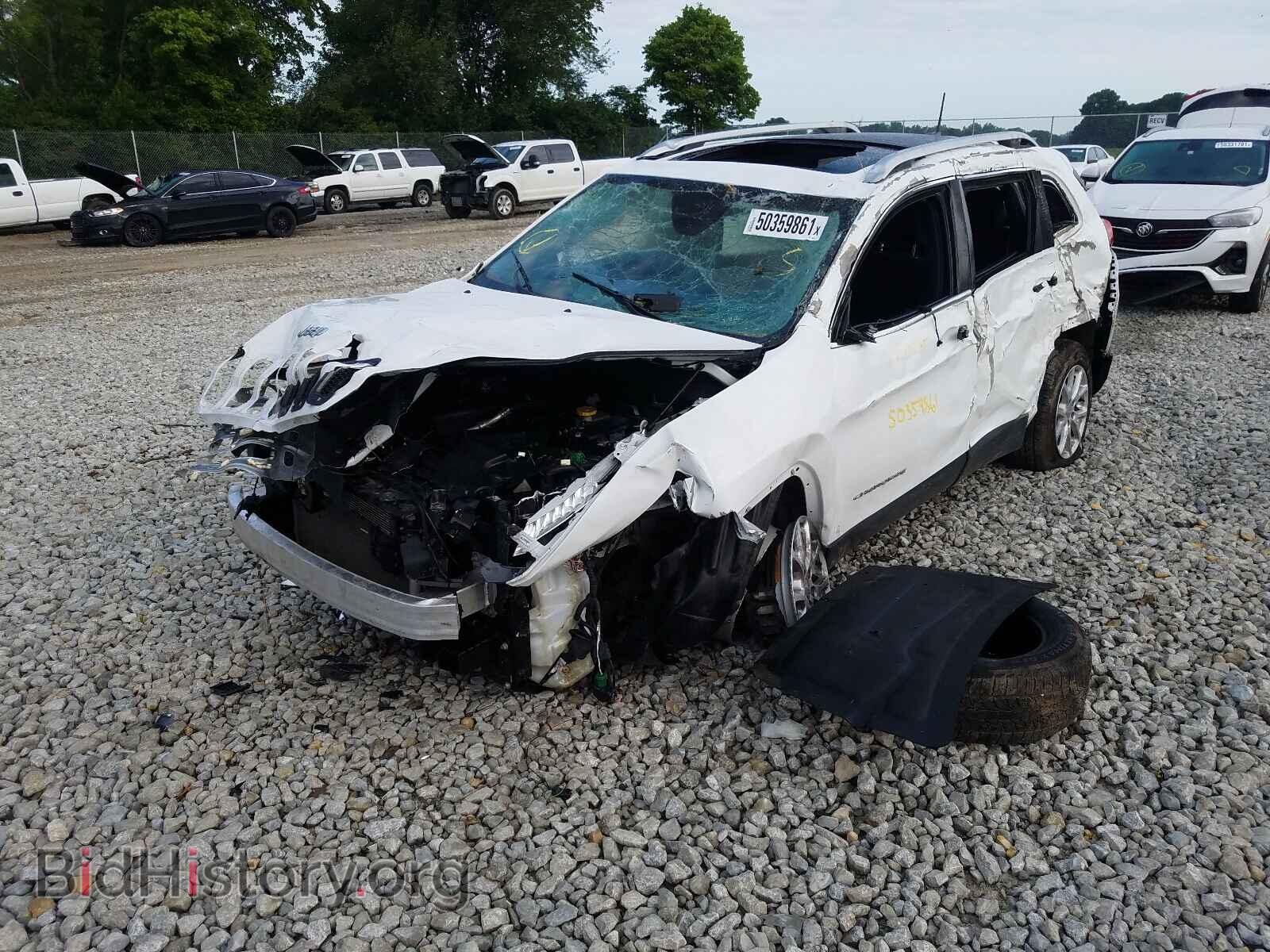 2016 JEEP CHEROKEE - VIN: 1C4PJMCS7GW226589 - Фото 2
