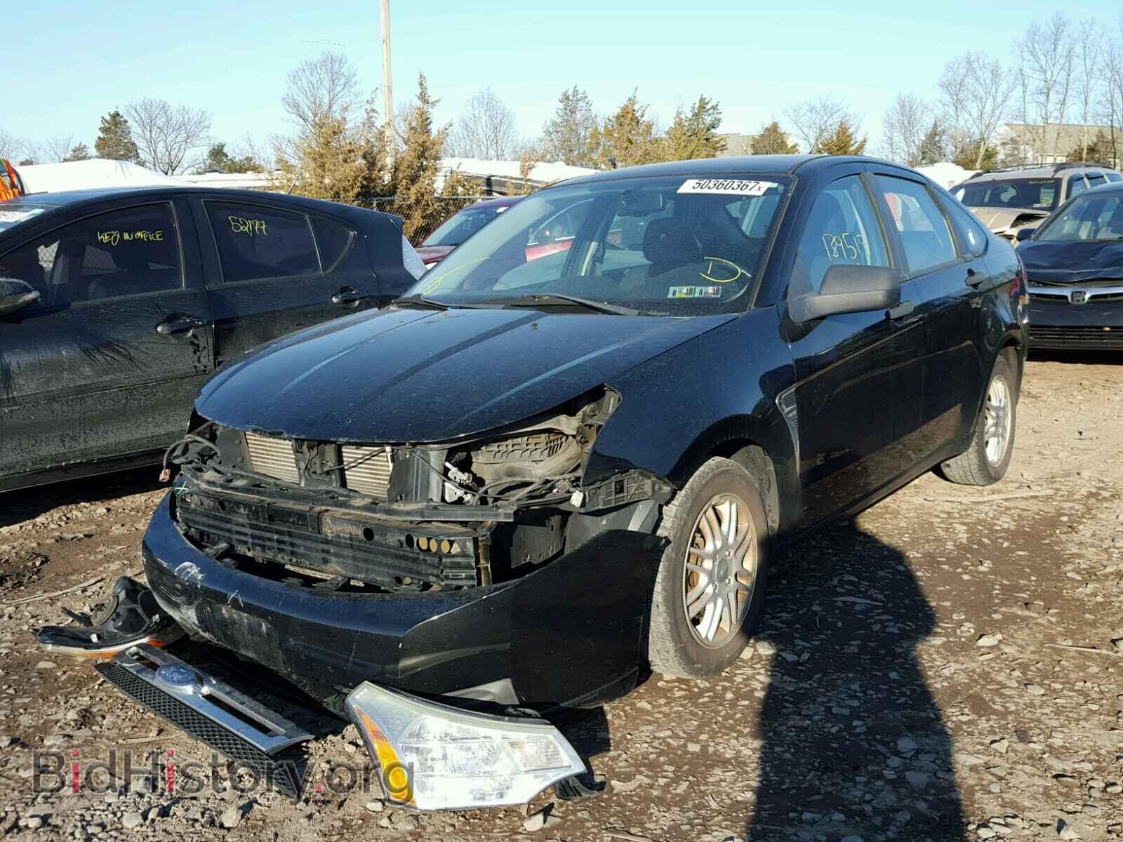 2008 FORD FOCUS - VIN: 1FAHP35N98W259041 - Фото 2