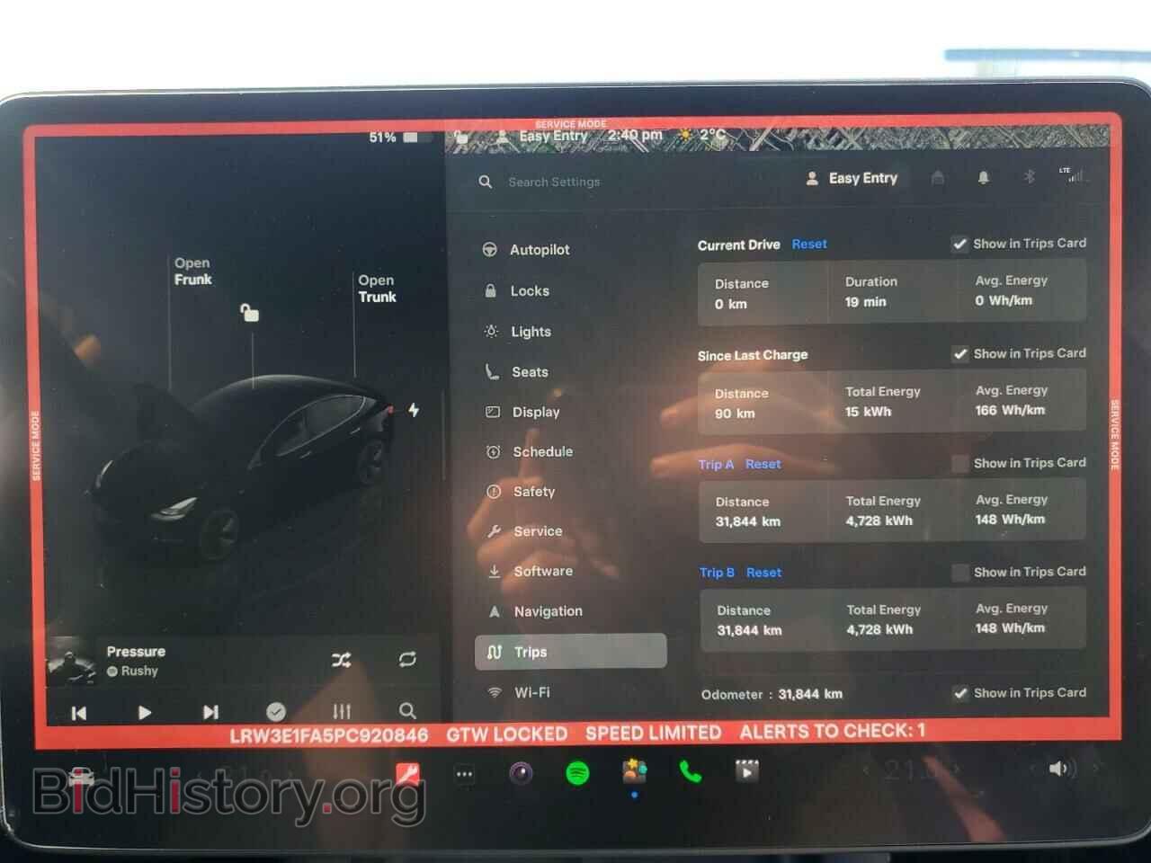 2023 TESLA MODEL 3 - VIN: LRW3E1FA5PC920846 - Фото 9