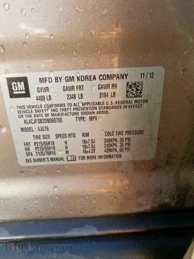 2013 BUICK ENCORE CON - VIN: KL4CJFSB2DB060765 - Photo 10