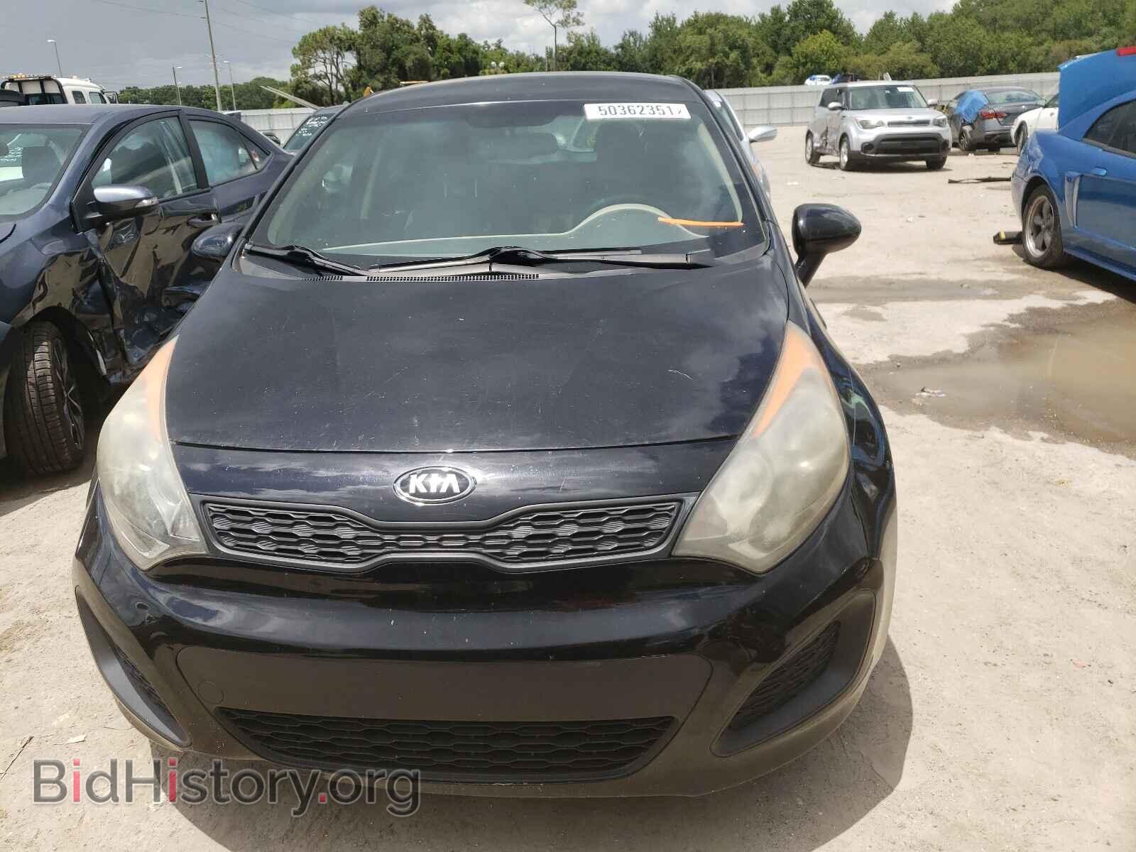 2013 KIA RIO - VIN: KNADM5A32D6207436 - Фото 9