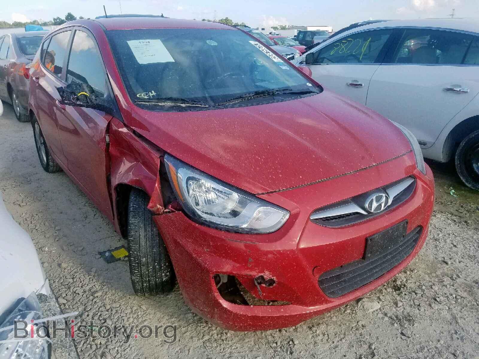 Photo KMHCU5AE2CU046835 - HYUNDAI ACCENT 2012