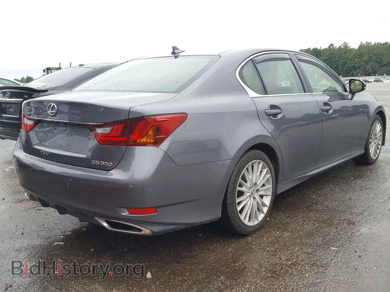 2013 LEXUS GS350 - VIN: JTHBE1BL2D5001231 - Фото 4