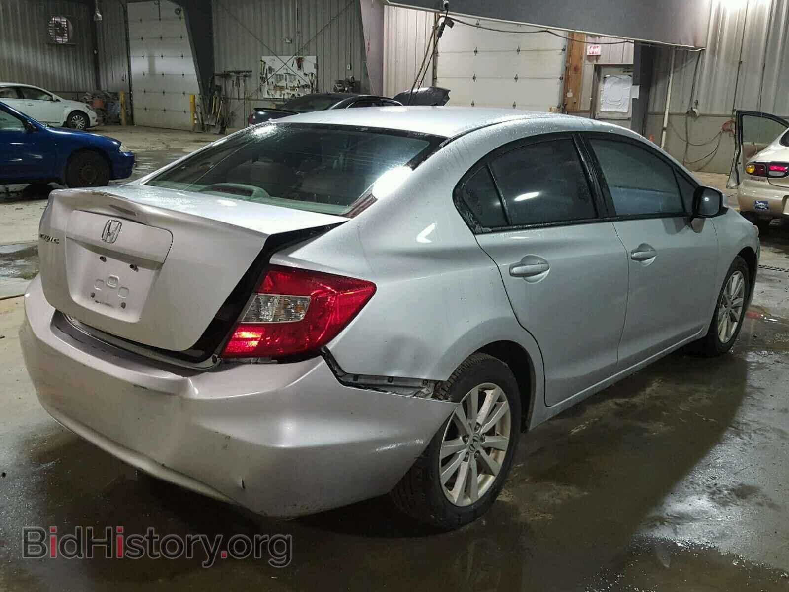 2012 HONDA CIVIC - VIN: 2HGFB2F95CH502736 - Фото 4