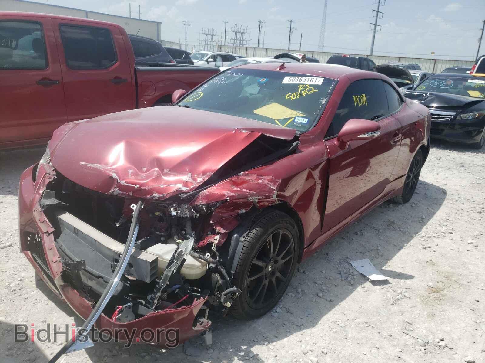 2010 LEXUS IS - VIN: JTHFE2C20A2502192 - Фото 2