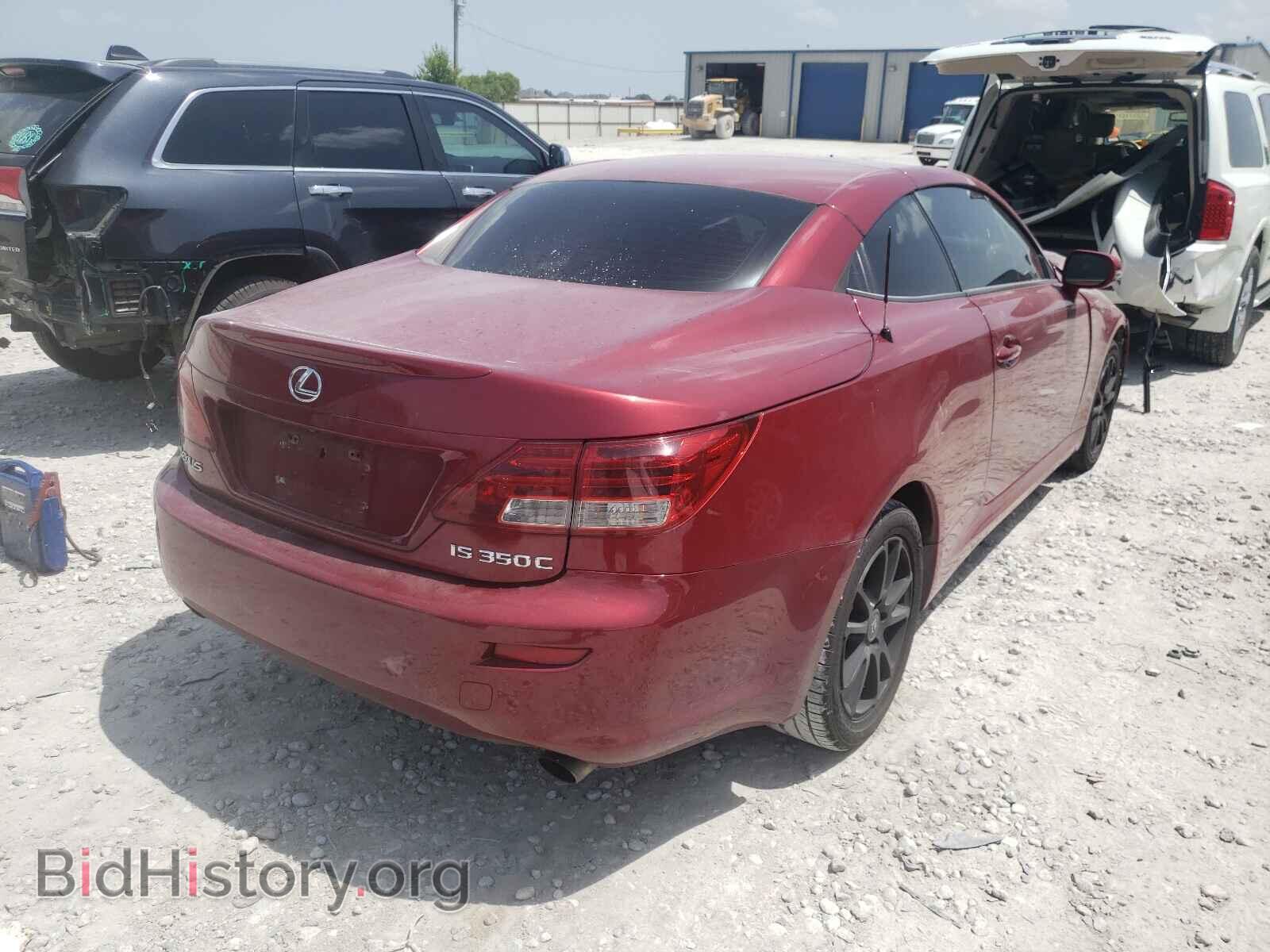 2010 LEXUS IS - VIN: JTHFE2C20A2502192 - Фото 4