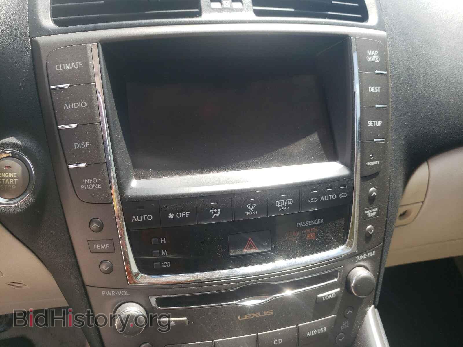 2010 LEXUS IS - VIN: JTHFE2C20A2502192 - Фото 9