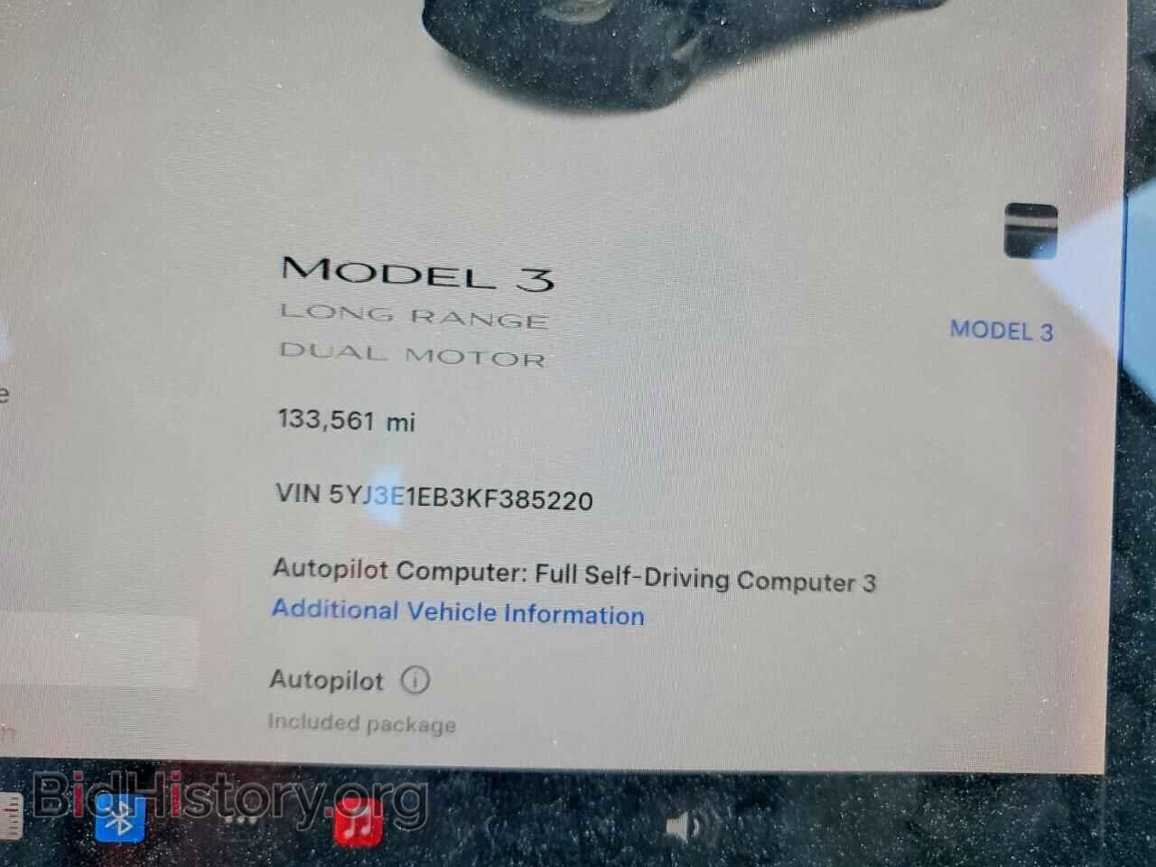 2019 TESLA MODEL 3 - VIN: 5YJ3E1EB3KF385220 - Photo 9
