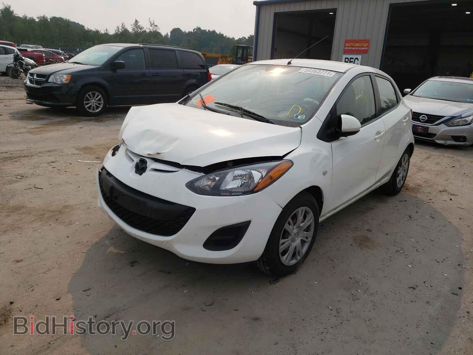 2013 MAZDA 2 - VIN: JM1DE1KZ1D0168191 - Photo 2