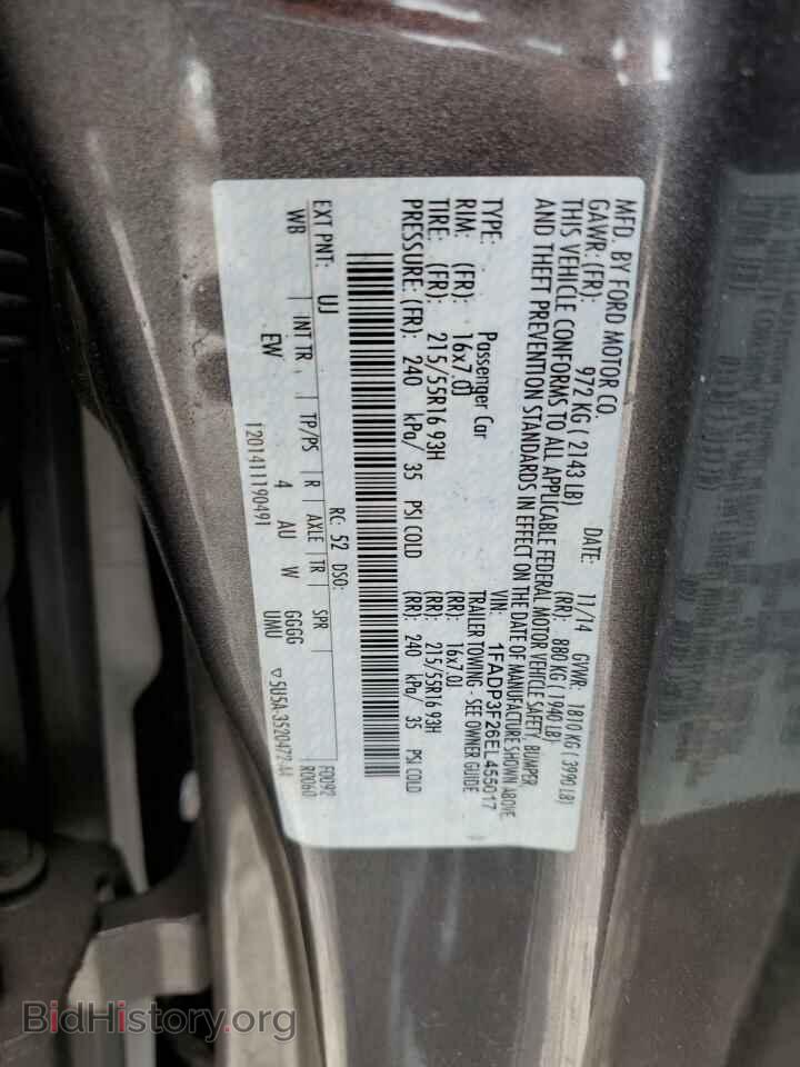 2014 FORD FOCUS - VIN: 1FADP3F26EL455017 - Photo 12