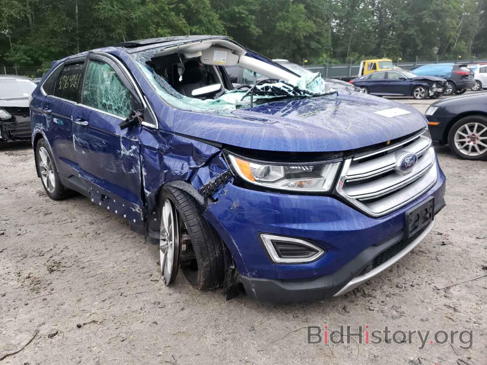 Фотография 2FMPK4K85FBB49106 - FORD EDGE 2015