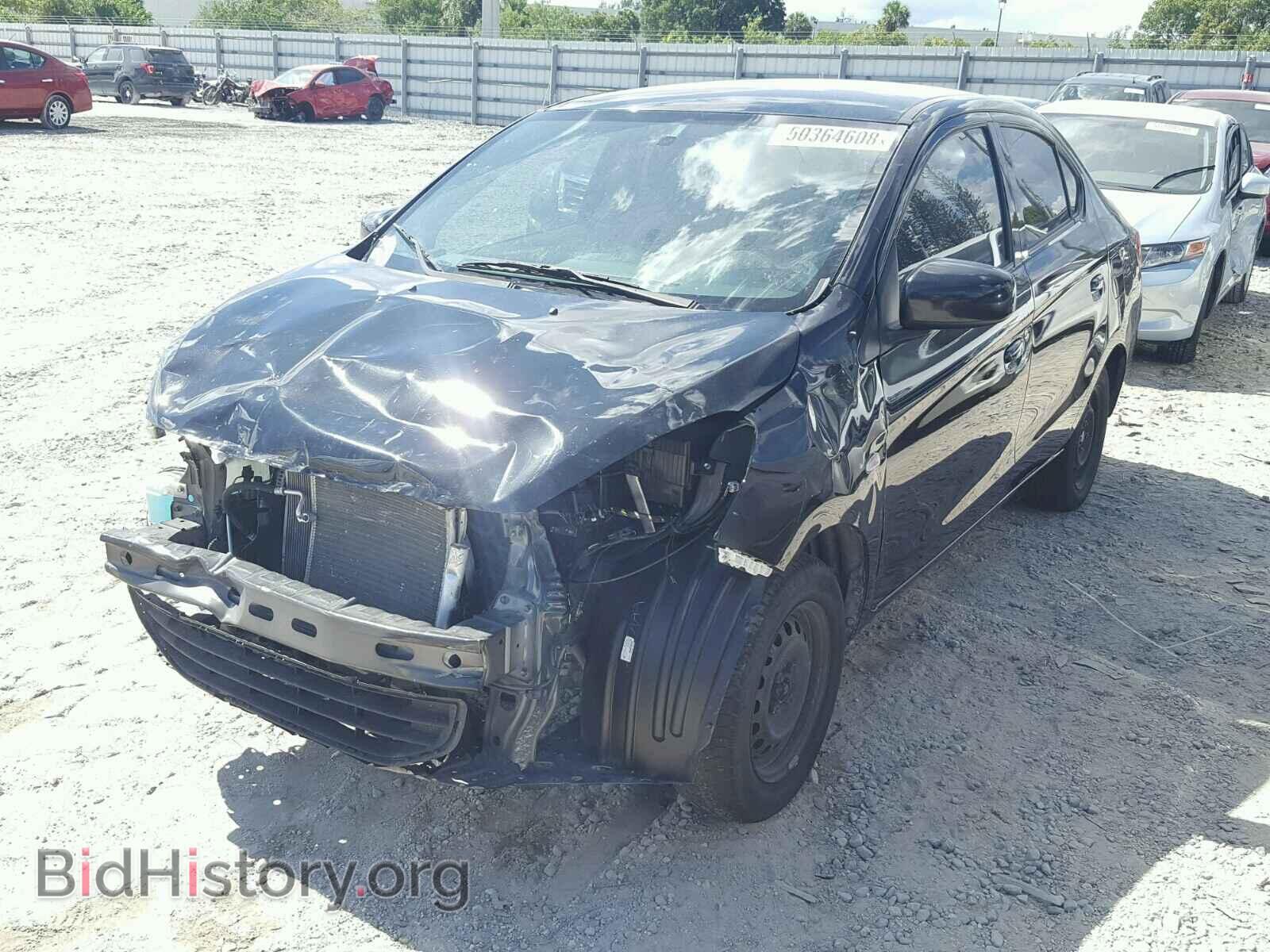 2017 MITSUBISHI MIRAGE - VIN: ML32F3FJ7HHF14939 - Фото 2