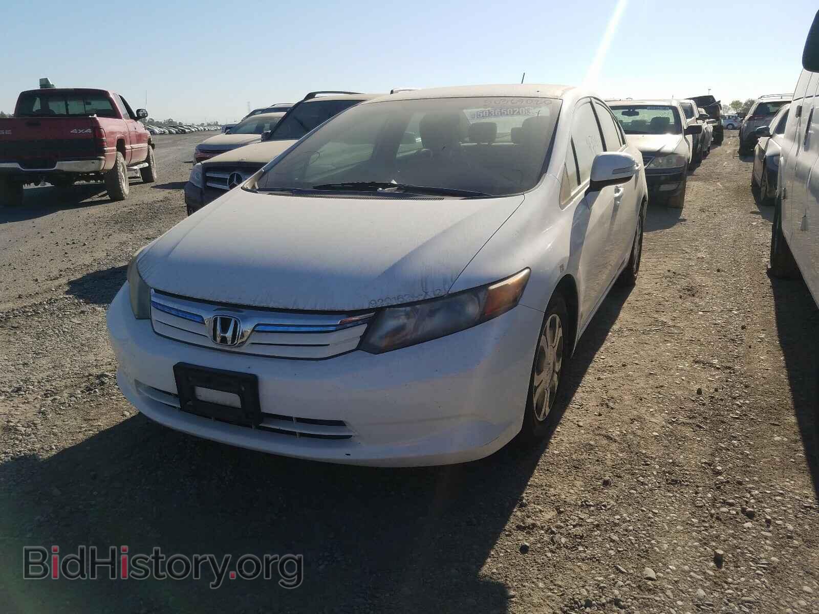 2012 HONDA CIVIC - VIN: JHMFB4F29CS000297 - Фото 2