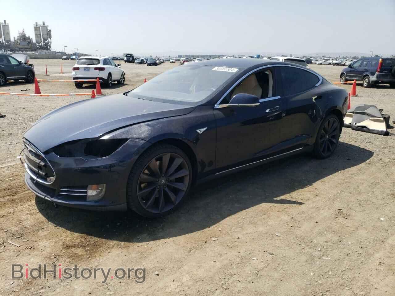 Фотография 5YJSA1H18EFP38274 - TESLA MODEL S 2014