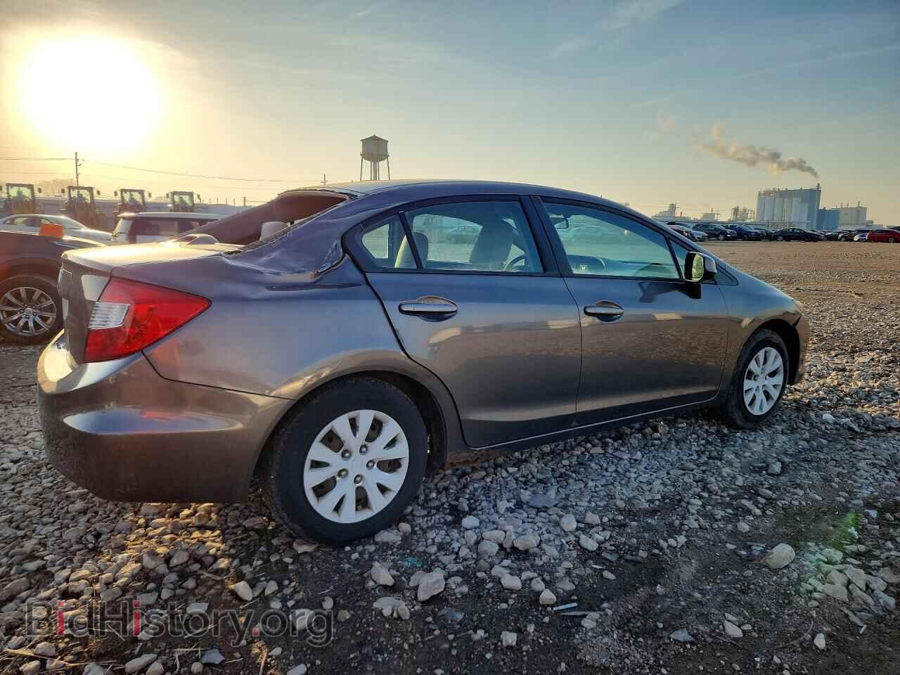 2012 HONDA CIVIC - VIN: 19XFB2F52CE105234 - Фото 3