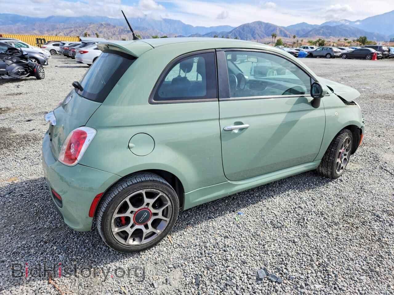 2013 FIAT 500 - VIN: 3C3CFFBR8DT674503 - Фото 3