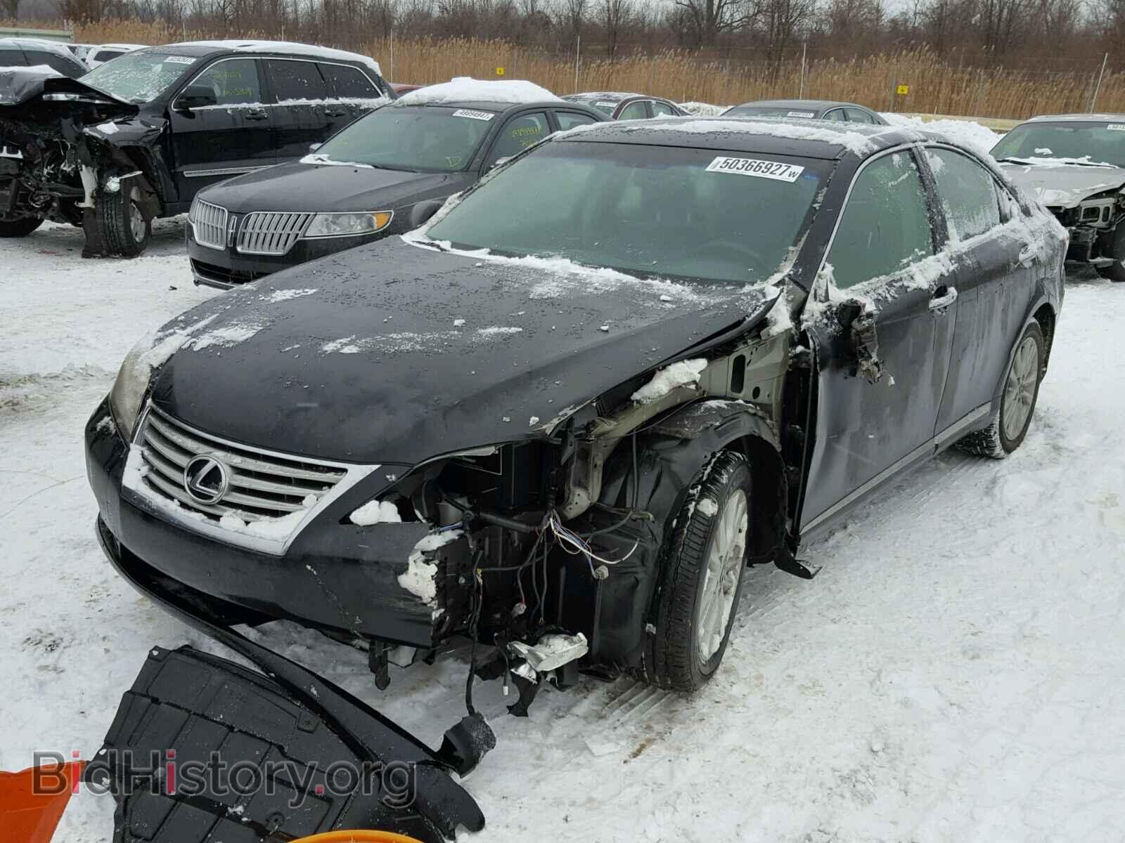 2011 LEXUS ES350 - VIN: JTHBK1EG5B2458623 - Фото 2