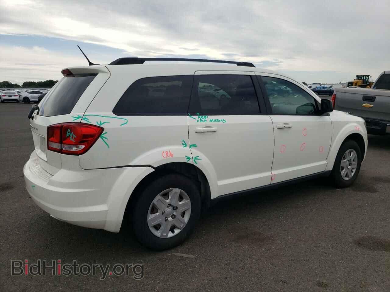 2012 DODGE JOURNEY - VIN: 3C4PDCABXCT167736 - Фото 3