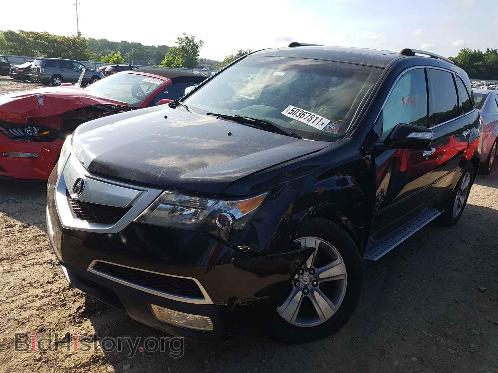 2012 ACURA MDX - VIN: 2HNYD2H41CH503153 - Фото 2