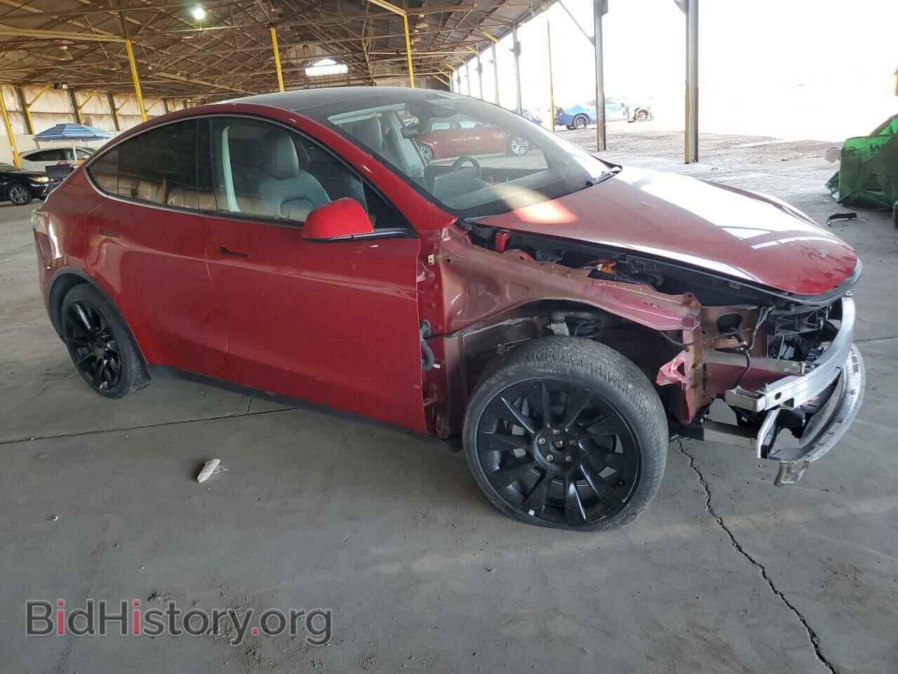 2022 TESLA MODEL Y - VIN: 7SAYGDEE5NF385996 - Фото 4