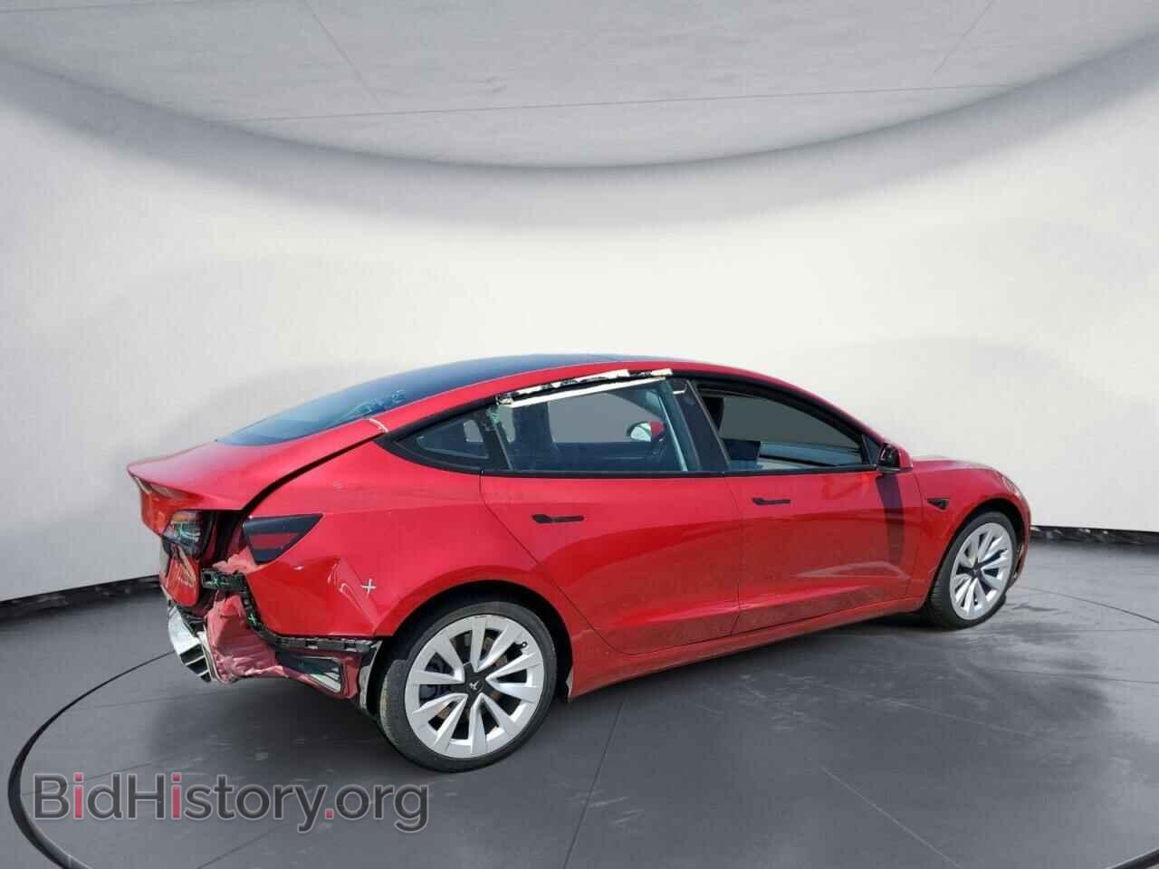 2022 TESLA MODEL 3 - VIN: 5YJ3E1EB9NF145027 - Фото 3