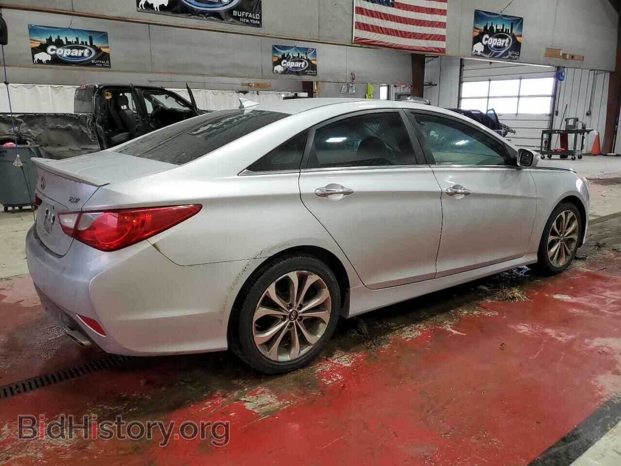 2014 HYUNDAI SONATA - VIN: 5NPEC4AB6EH855008 - Фото 3
