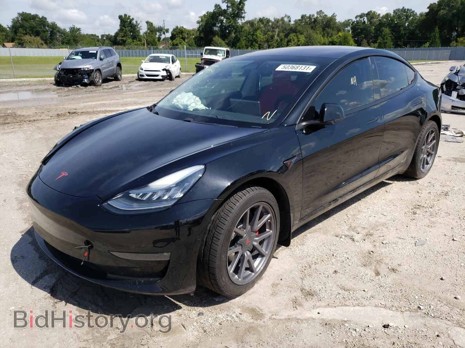 2019 TESLA MODEL 3 - VIN: 5YJ3E1EA5KF313278 - Фото 2
