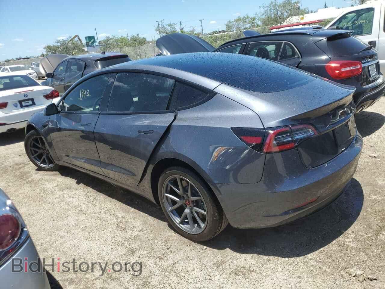 2022 TESLA MODEL 3 - VIN: 5YJ3E1EA8NF332587 - Фото 2