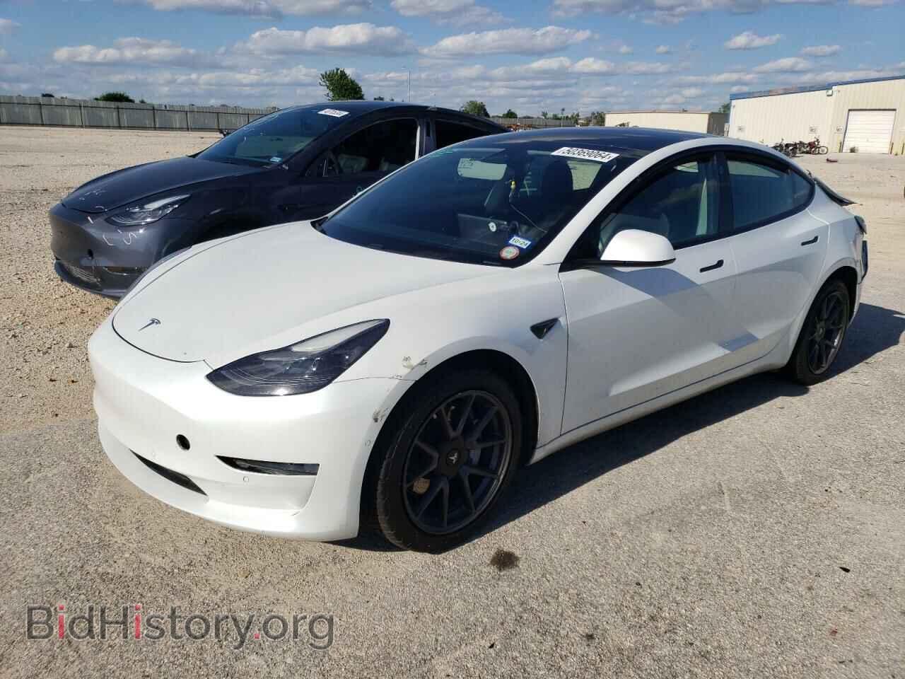 Photo 5YJ3E1EA2MF867333 - TESLA MODEL 3 2021