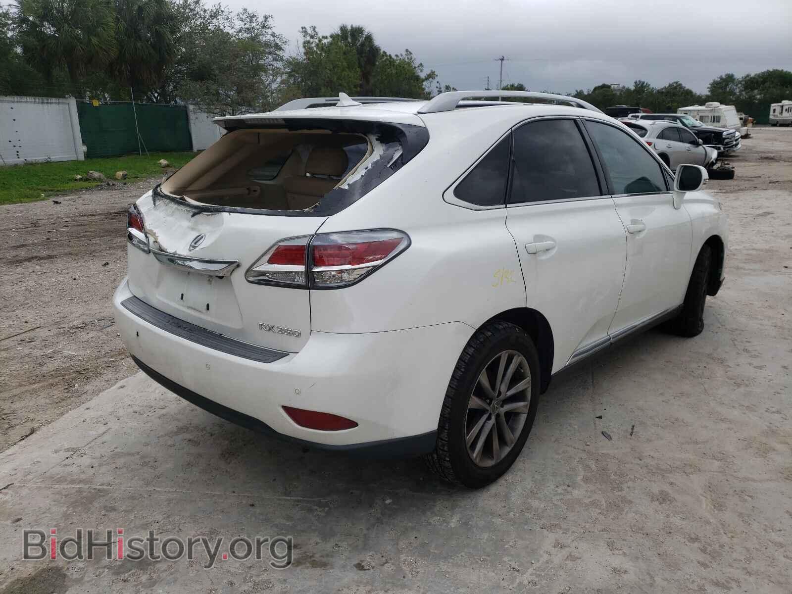 2013 LEXUS RX350 - VIN: 2T2ZK1BA5DC094865 - Фото 4